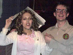Jessica as Janet with Jeff Baker