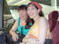 Barbara and her daughter