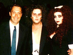 Jeff and Shelley with Tim Curry at the 15th